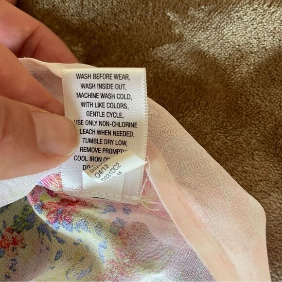 D-Signed Disney Floral Kids Summer Dress Size M - Picture 5 of 10